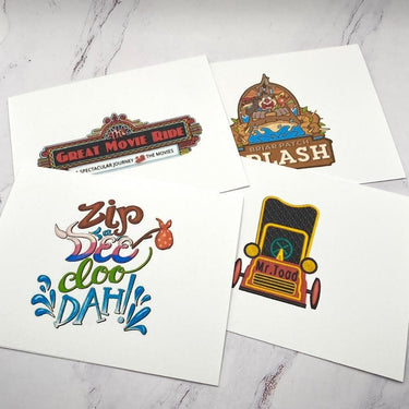Retro Notecard Set